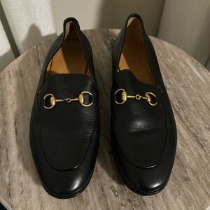 Gucci Jordaan Horsebit Loafers